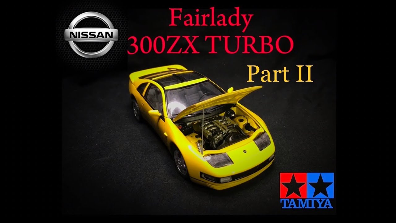 Building of Tamiya Nissan Fairlady 300ZX Turbo Part 2