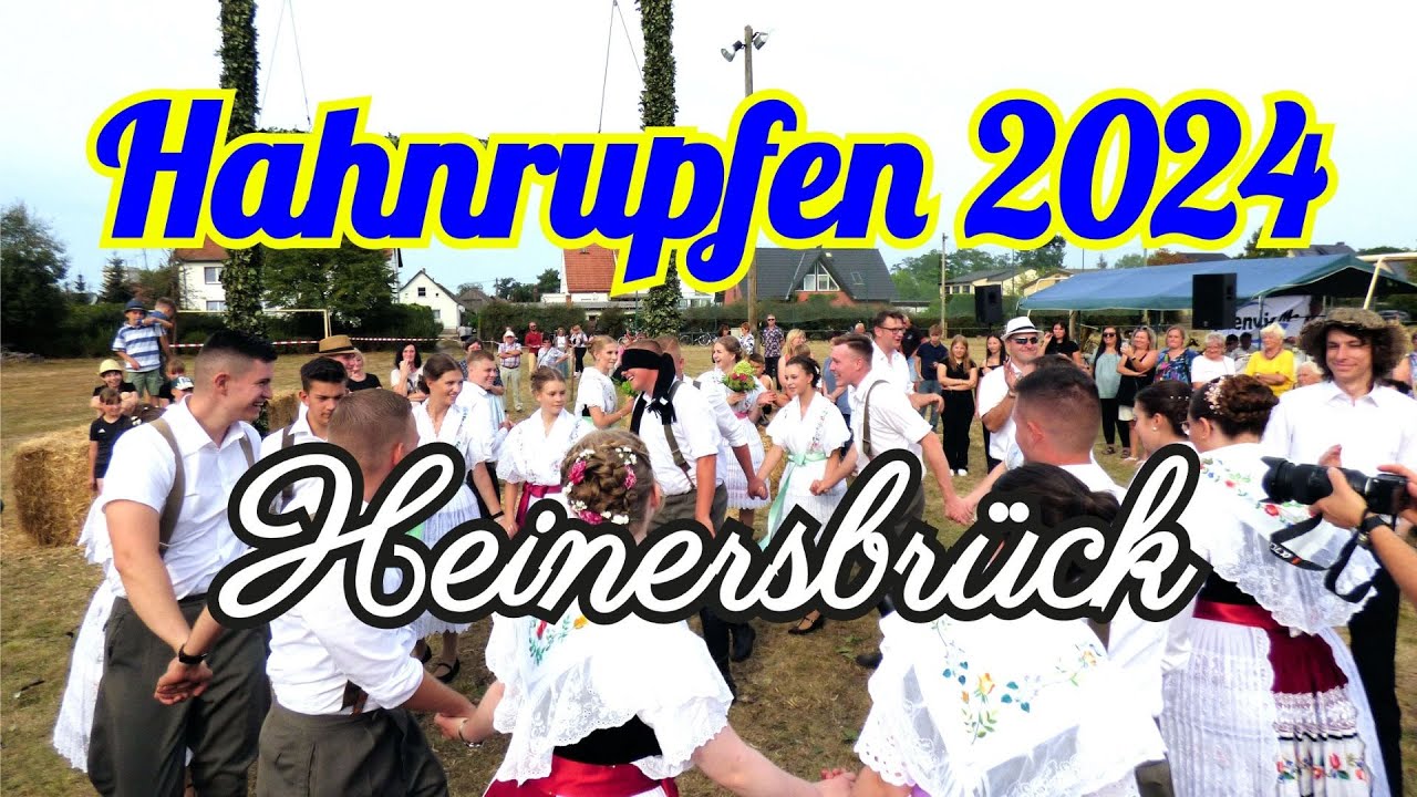 Hahnrupfen in Heinerbrück 2024 / Böser Sturz #brauchtum #tradition