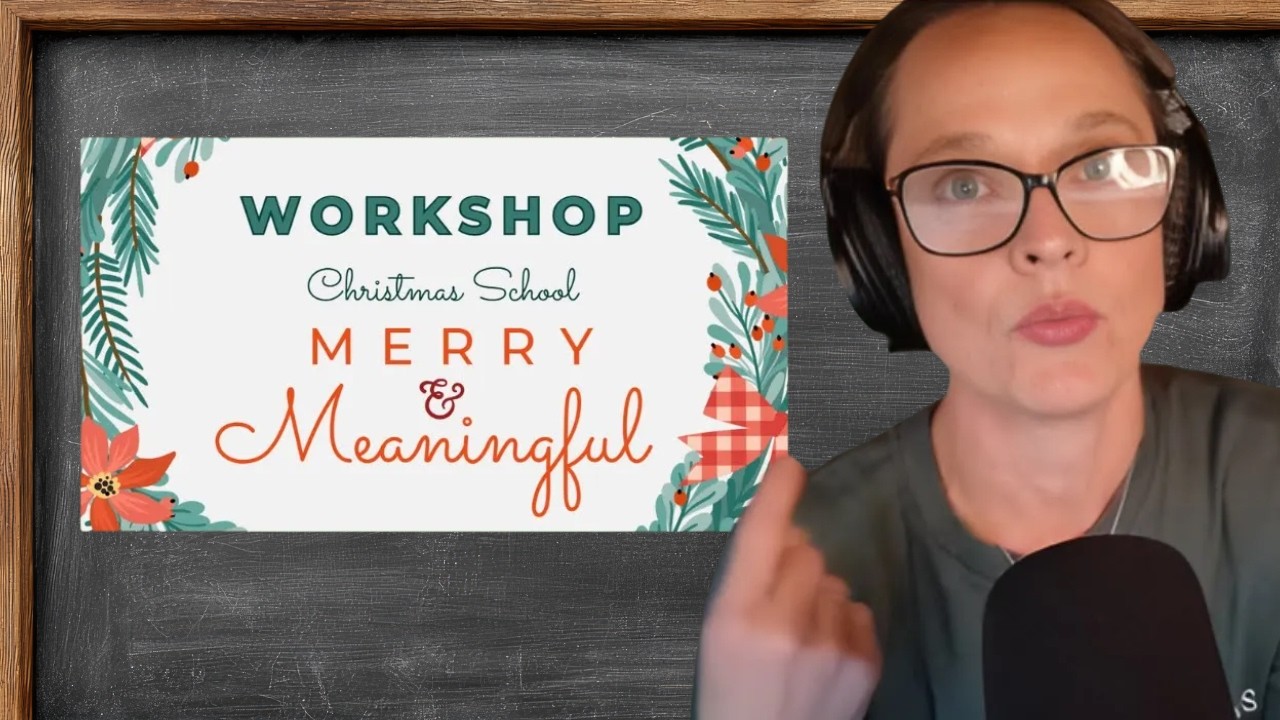 Christmas School Workshop: Merry & Meaningful