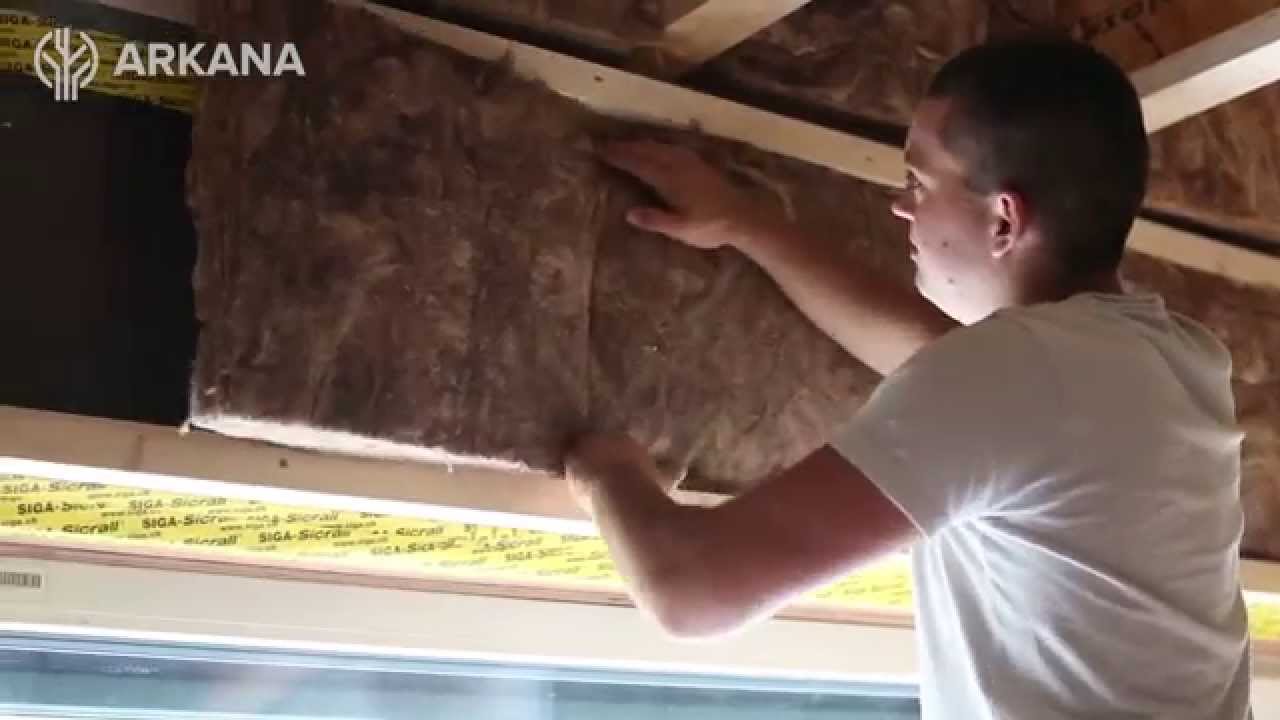 Isolatiewerken in en  Houtskeletbouw Woning