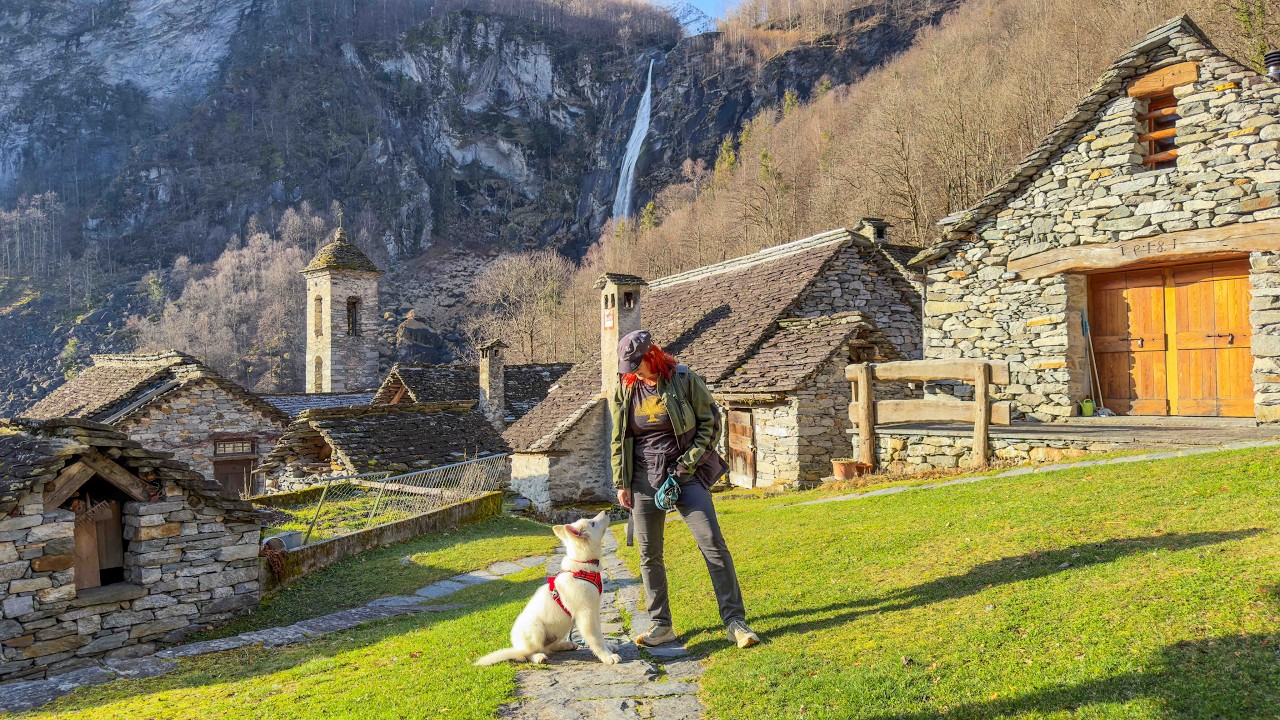 Dog-friendly trip to Ticino, Switzerland&mdash;Lil Rasta's first big journey
