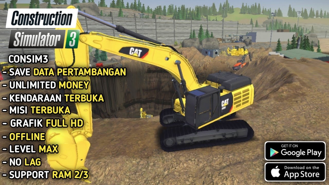 Save Data CONSIM3 Max Level + Unlimited Money