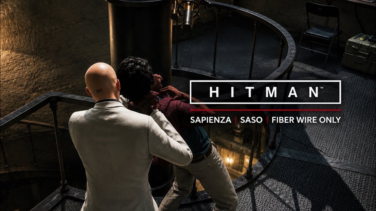 HITMAN Sapienza – Silent Assassin Suit Only | Fiber Wire Only (4K 60FPS)