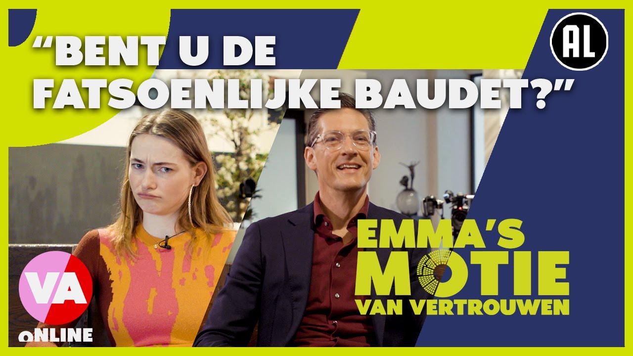 Emma's Motie van Vertrouwen #3 met Joost Eerdmans | De Vooravond