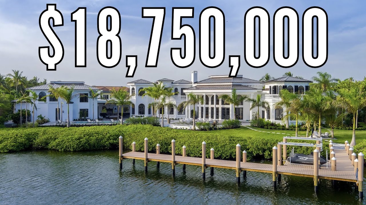 INSIDE an $18,750,000 LUXURIOUS ISLAND ESTATE on Florida's Treasure Coast!