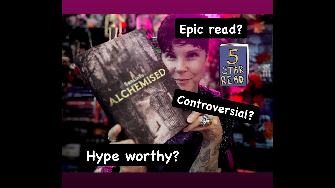 I read Alchemised! My thoughts & more Dark Fantasy Romance book recommendations 🖤📚