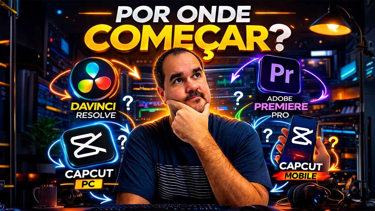 🎞️Não Comece na EDIÇÃO de VÍDEO Antes de ENTENDER ISSO (O Que Realmente Importa)