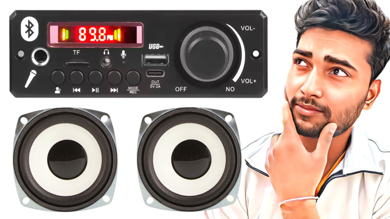 80 Watt [JX-Y19] New Amplifier Bluetooth Module Card Kit 💯 Full Details in Hindi Information