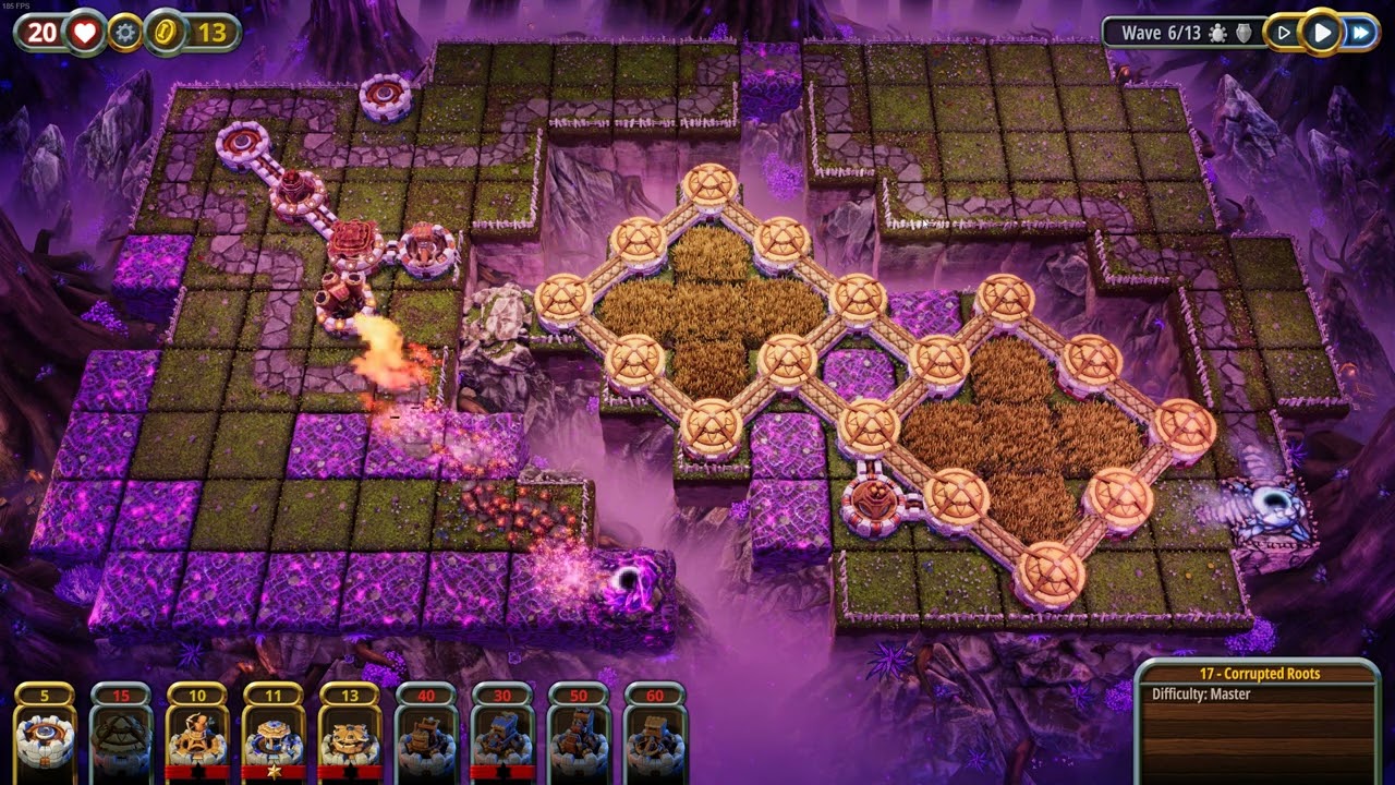 Artisan Td board 17 No damage. Master difficulty