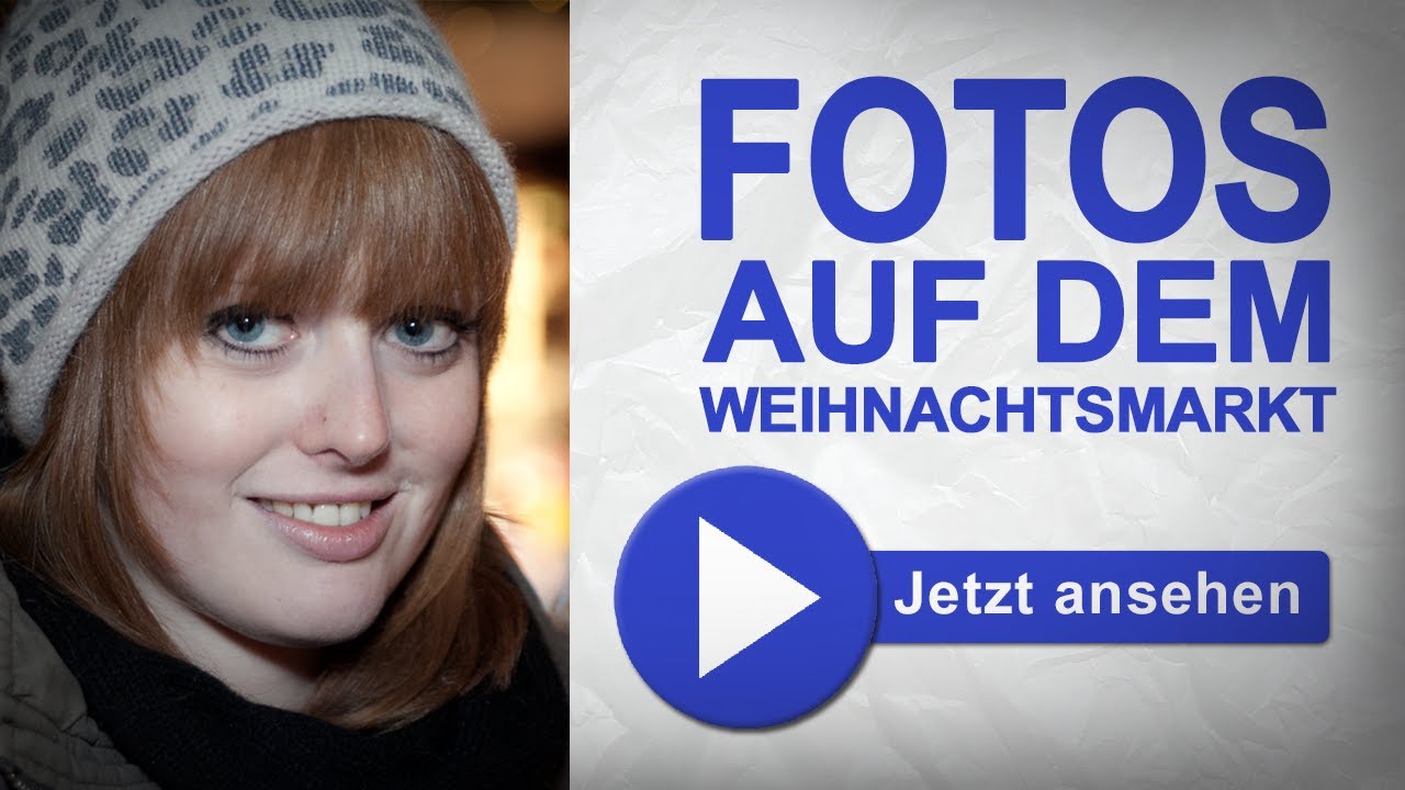 Auf dem Weihnachtsmarkt fotografieren