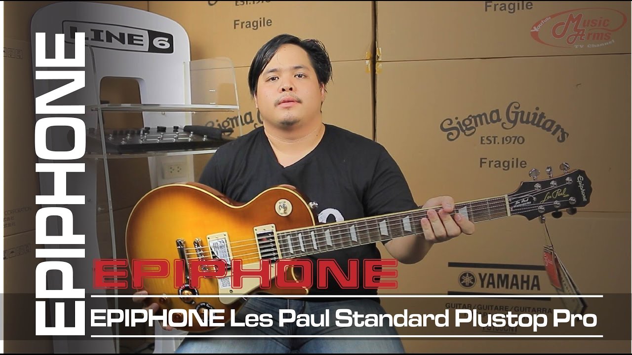 Epiphone Les Paul Standard Plustop Pro | กีต้าร์ไฟฟ้า [ MA รีวิว ]
