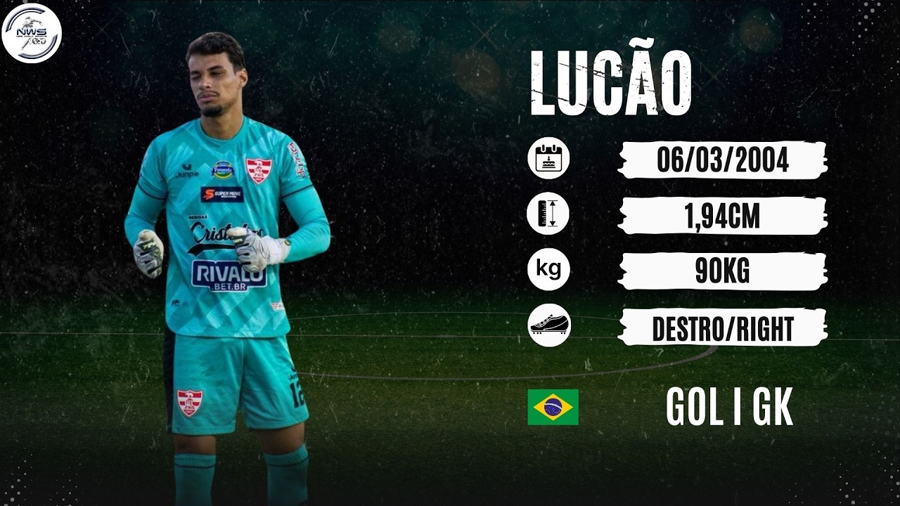 LUCÃO - GOLEIRO/GOALKEEPER