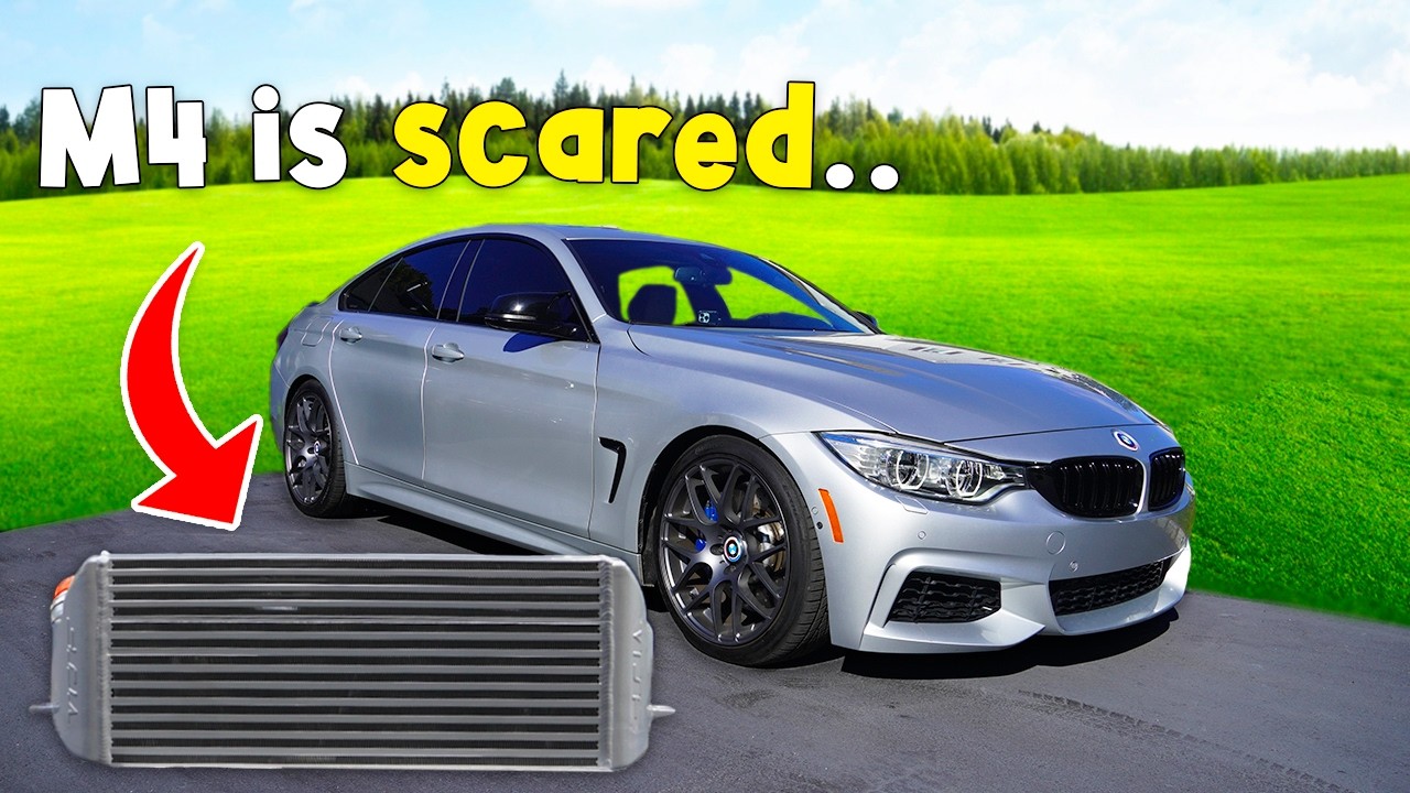 MY STAGE 2 BMW GETS UPGRADED INTERCOOLER! (VRSF 5