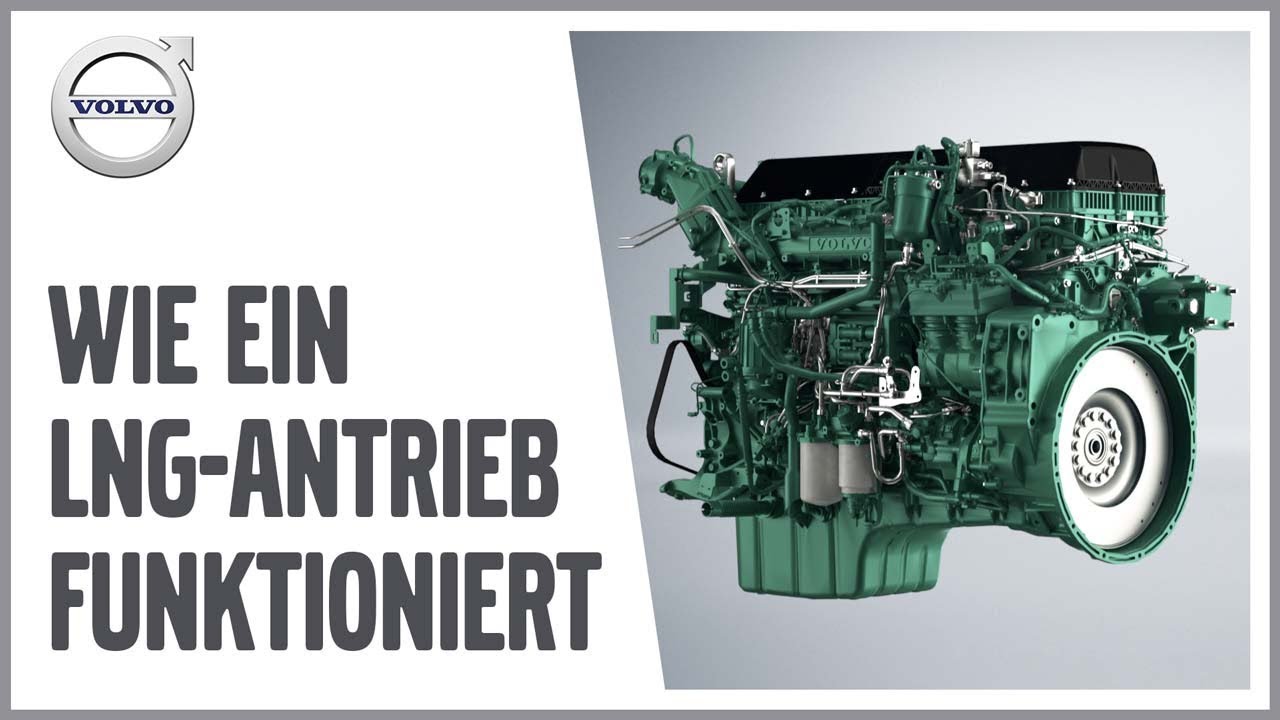 So funktioniert ein Volvo LNG-Antrieb