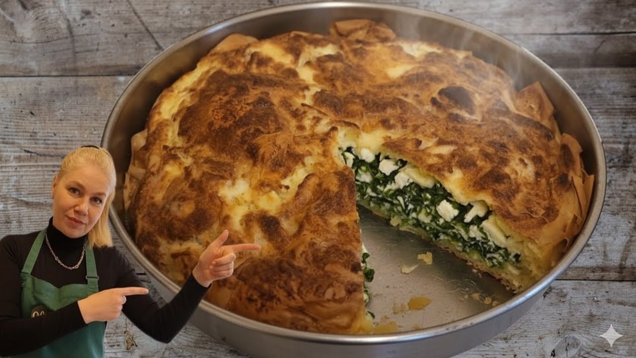 Най-сочната БАНИЦА СЪС СПАНАК – по-вкусна от всичко, което сте опитвали