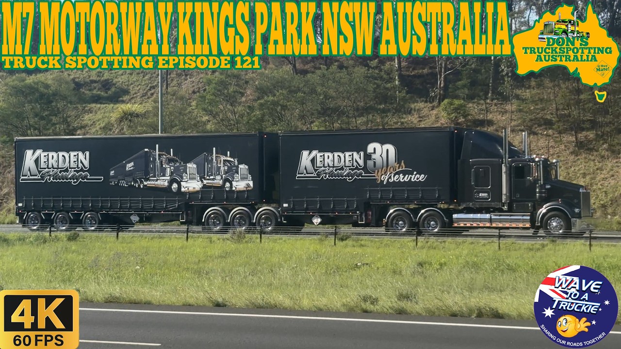 Выпуск 121 программы Дона о наблюдении за австралийскими грузовиками: автомагистраль M7, Кингс-Па...