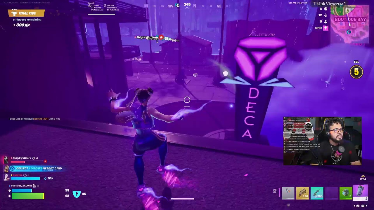 LETS PLAY FORTNITE controller player