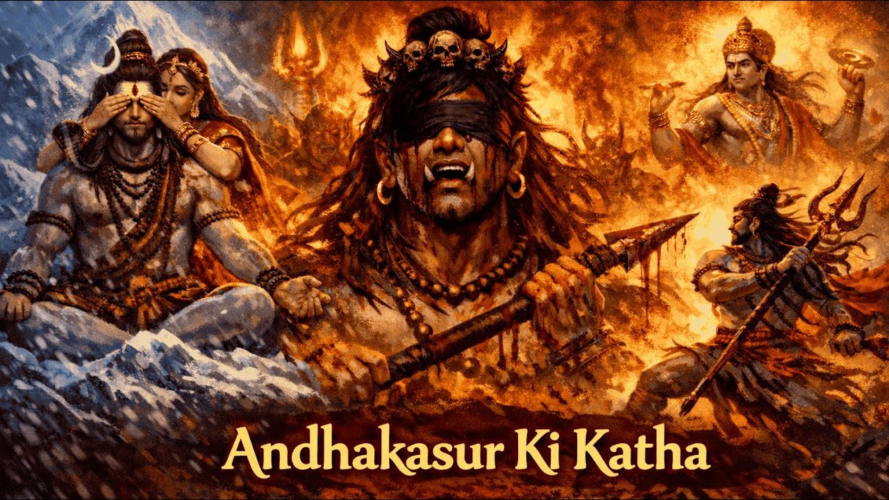 Andhakāsura Ki Katha | Shiv Aur Asur Putra Ki Sabse Dardnaak Kahani | Andhaka Ki Kahani🔱
