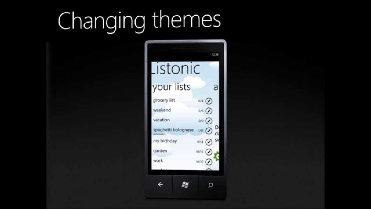 The best shopping list app for Windows Phone 7