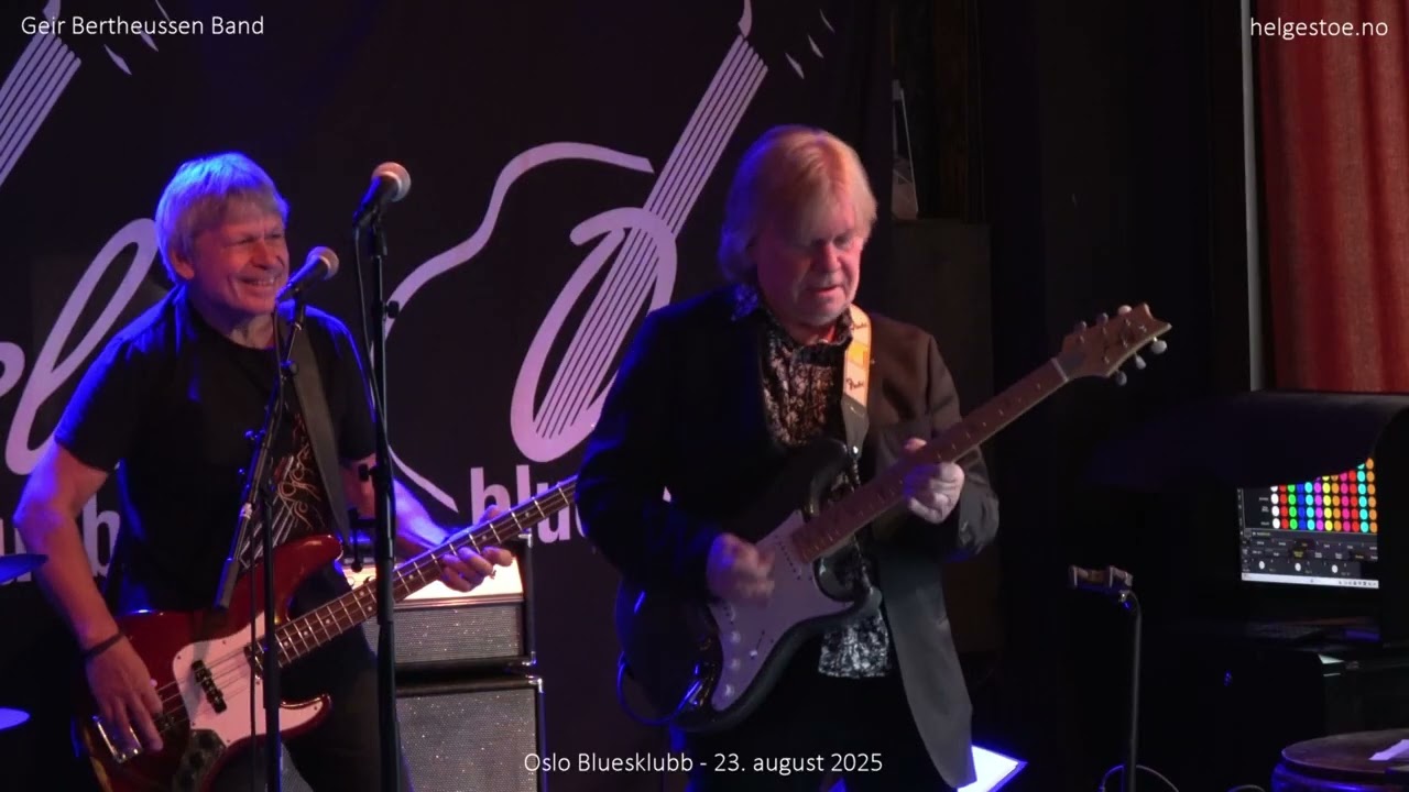Geir Bertheussen Band – Talking Woman Blues – Albert Collins - Oslo Bluesklubb 2025