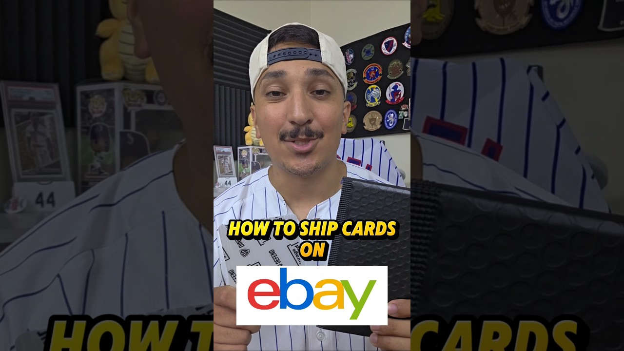 How to properly package and ship your sports cards on Ebay! #sportscards #ebay #ebayseller