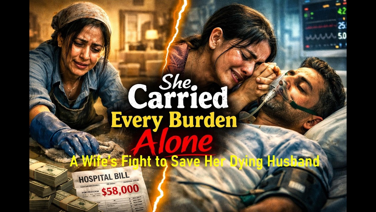She Carried Every Burden Alone – A Wife’s Fight to Save Her Dying Husband