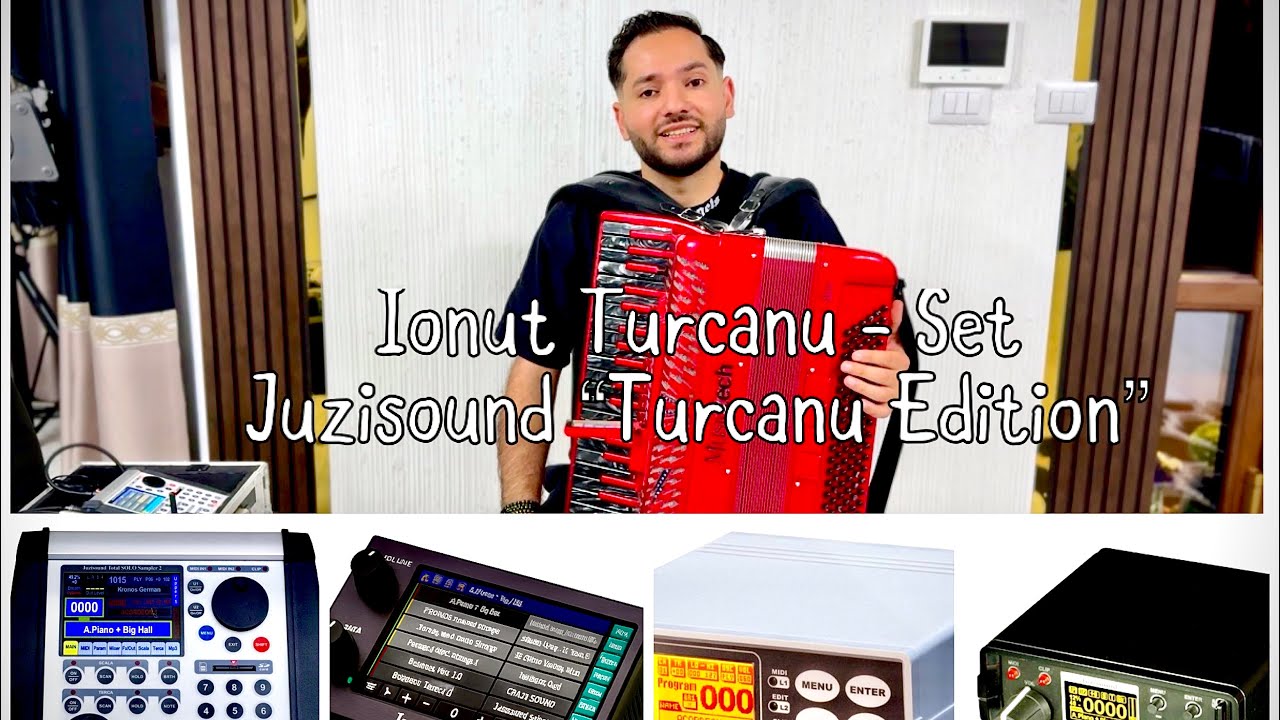 IONUT TURCANU 🪗  - DEMONSTRATIE SET JUZISOUND 1,2,3  “TURCANU EDITION” - GLASUL ACORDEONULUI