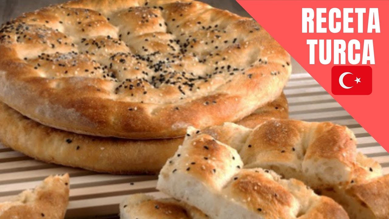 RECETA TURCA:Pan de Rámadan-ramazan pidesi tarifi Receta #135