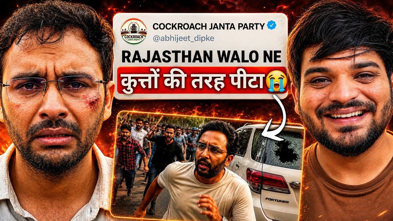 BELT TREATMENT For COCKROACH JANTA PARTY & Ashutosh Ranka In Jaipur😂