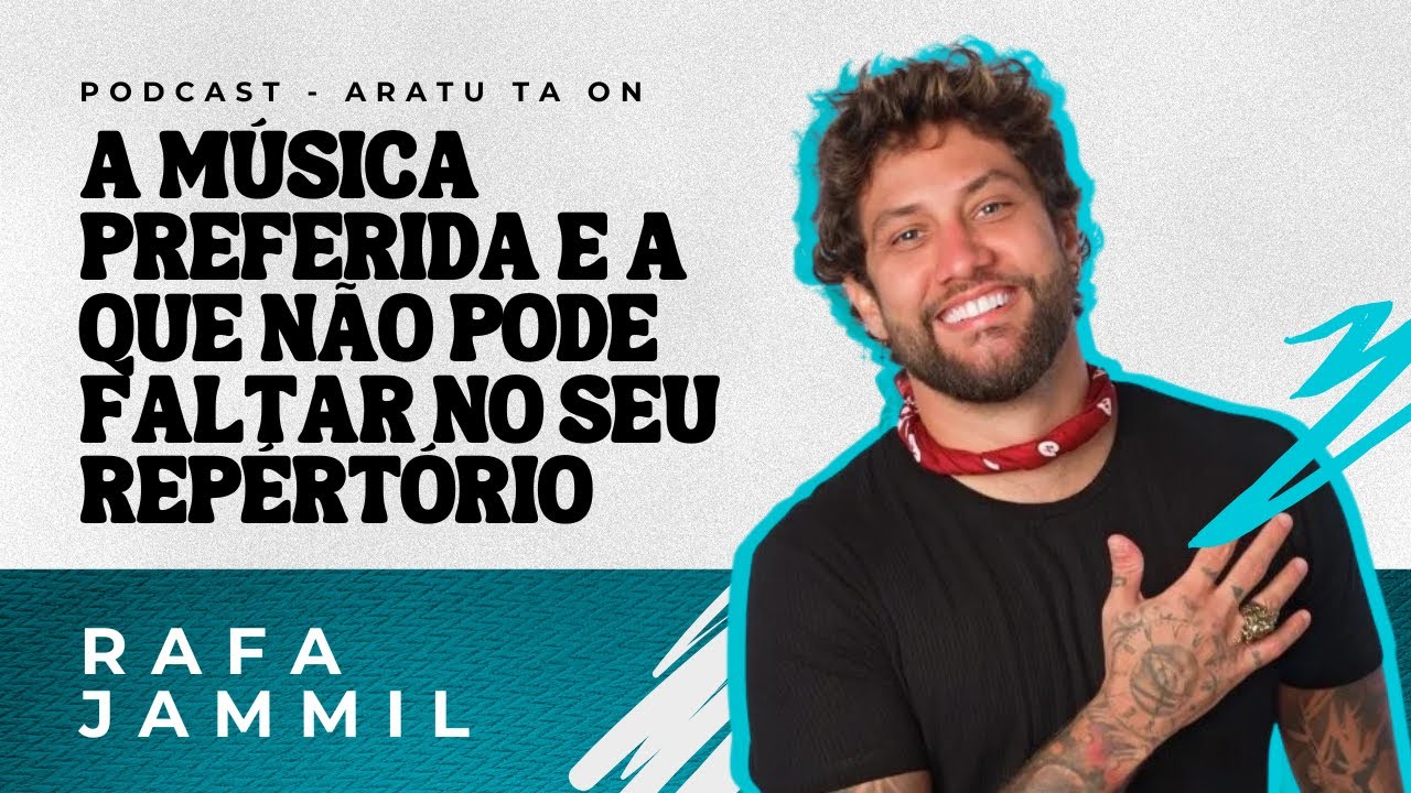 Jammil fala sobre as suas preferencias musicais