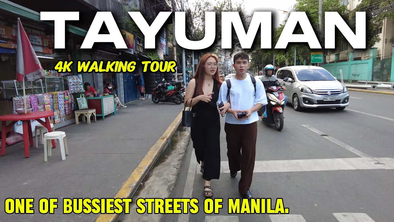 INTENSE STREET WALK in TAYUMAN,MANILA-Grit,HUSTLE and REAL CITY LIFE.