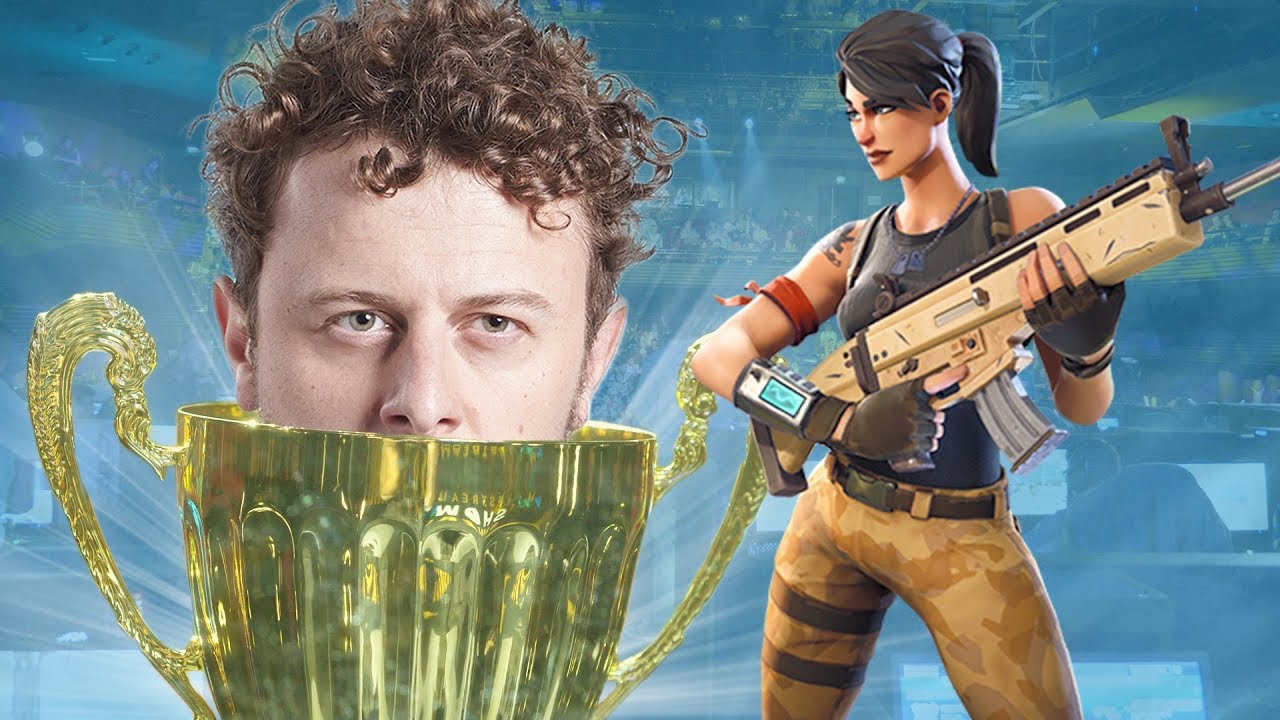 JE M'INCRUSTE AU TOURNOI FORTNITE !