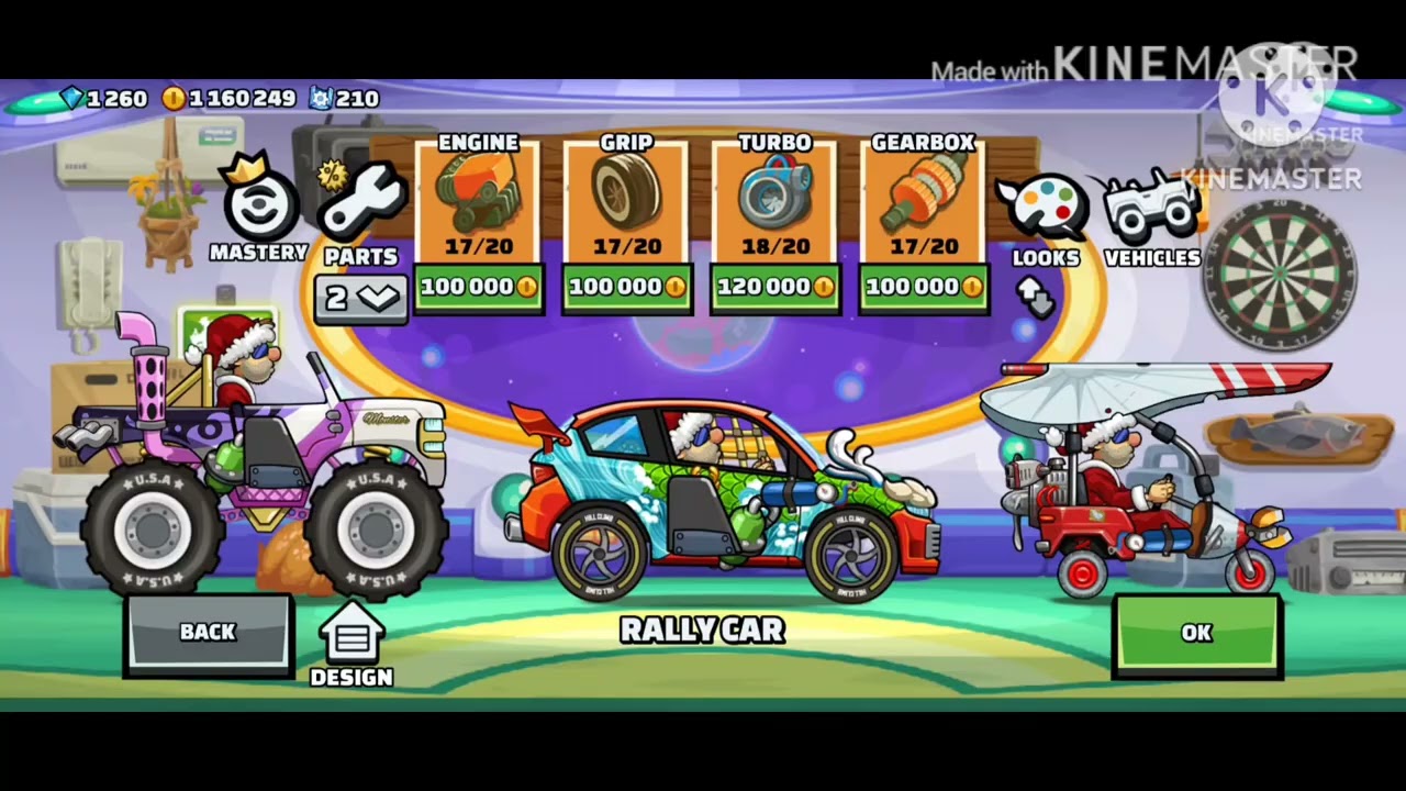 40,417 POINTS IN NEW TEAM EVENT HIGH OCTANE HOLIDAYS - Hill Climb Racing 2
