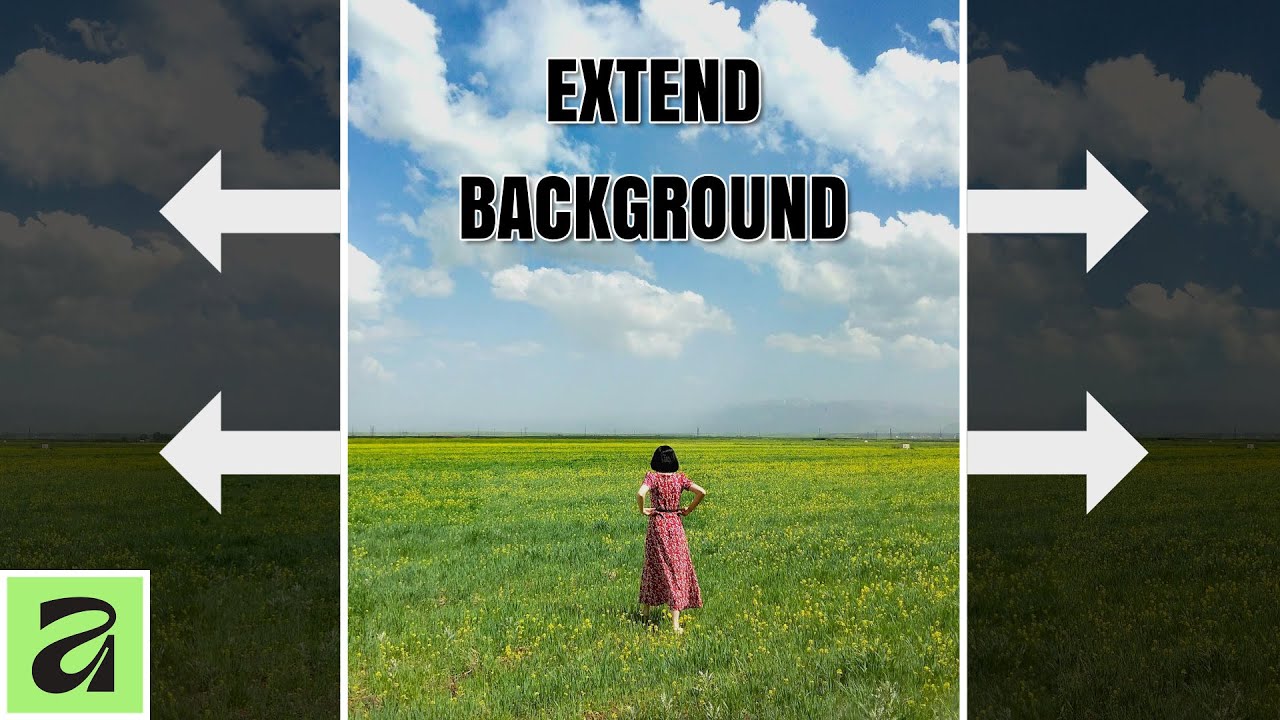 How To Extend Background in Affinity