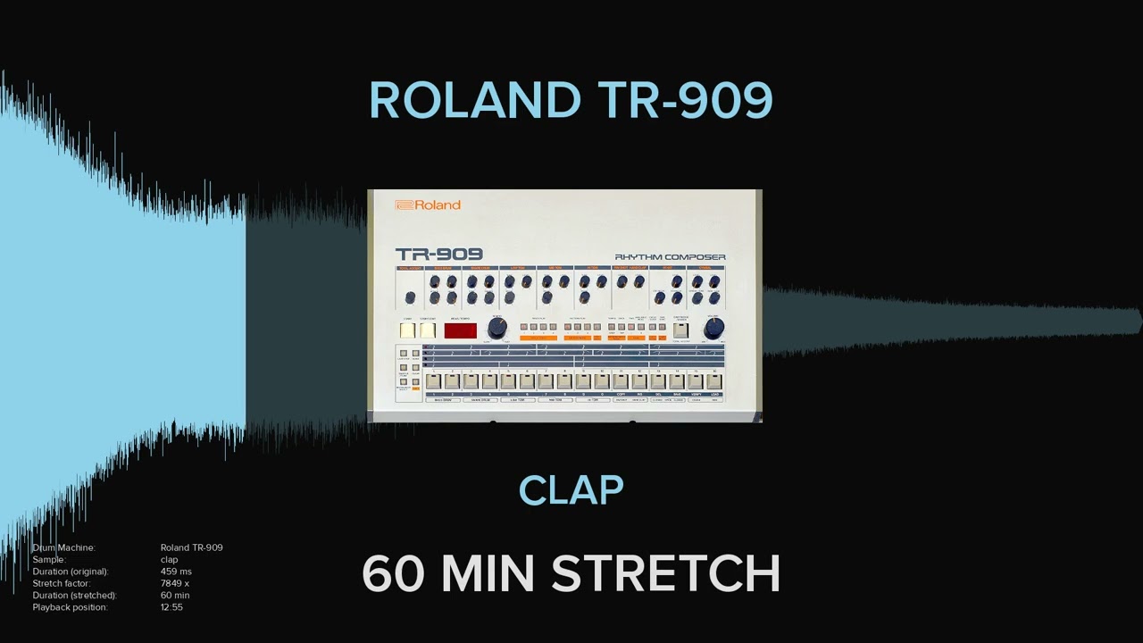 Roland TR-909 Clap 1 (1 HOUR)