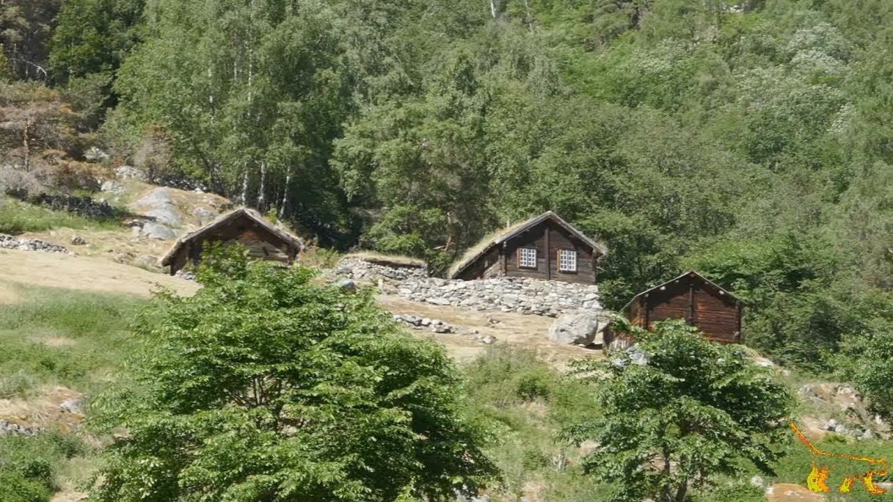 Lærdalsøyri historical route to Borgund Stave Church