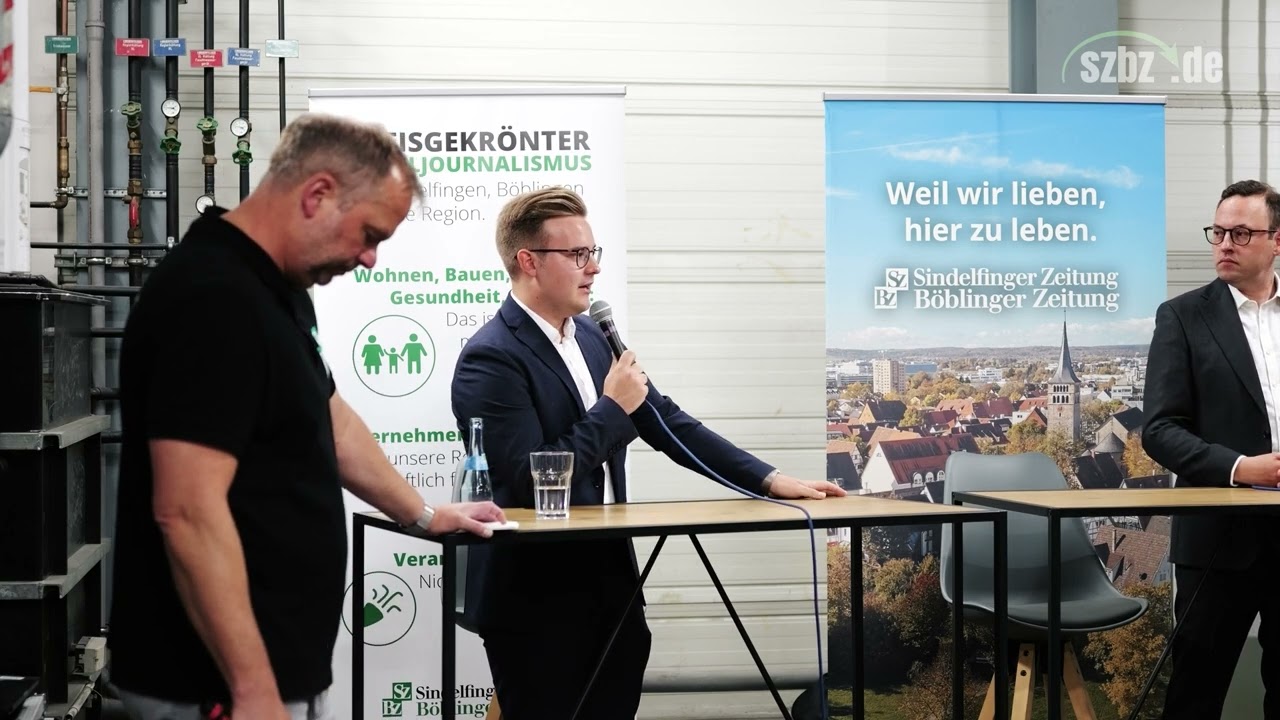 Der SZ/BZ-Talk zur OB-Wahl in Sindelfingen - 5. Thema Integration, Bildung, Betreuung