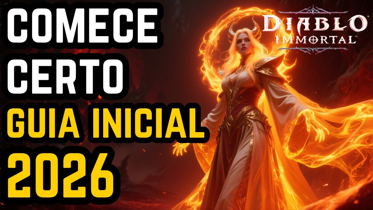 Como Começar CERTO no Diablo Immortal em 2025 Guia Completo