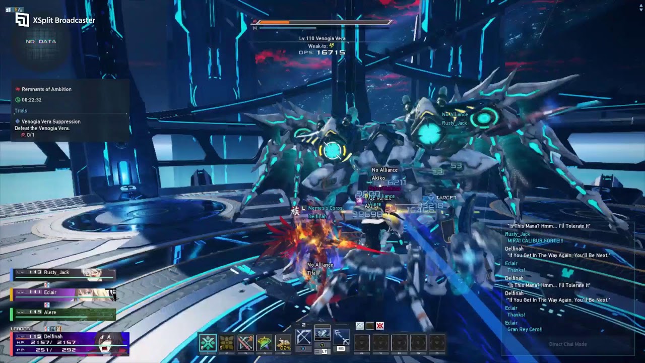 Phantasy Star Online 2: New Genesis (SEGA): [No Mic]Dailies and Missions #7