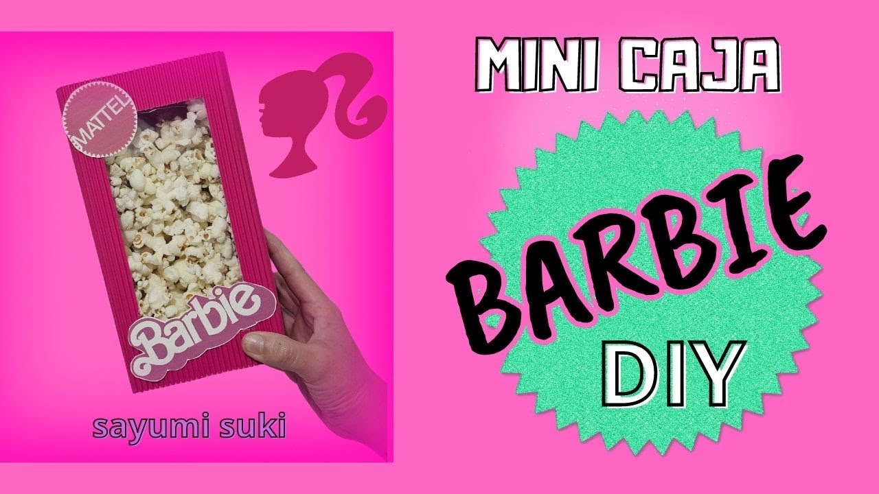 🤩MINI CAJA BARBIE DIY🤩