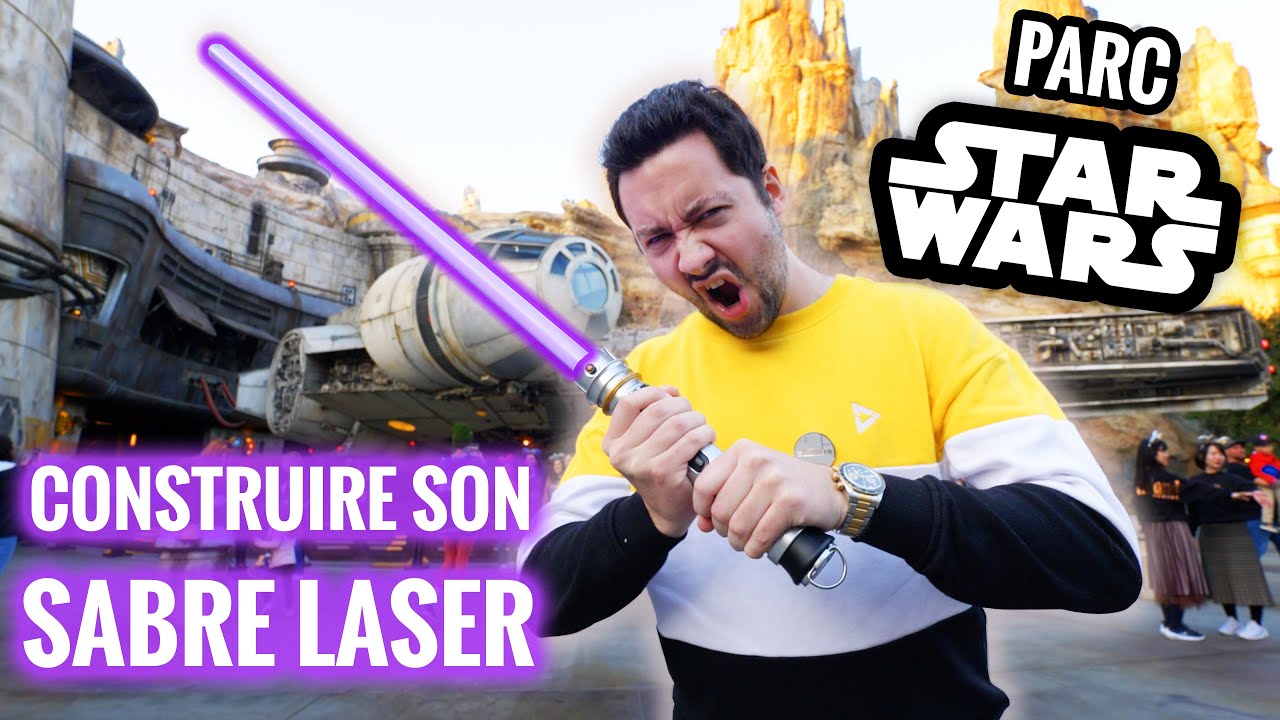 Сделай свой световой меч за 200 € в New Star Wars Park!