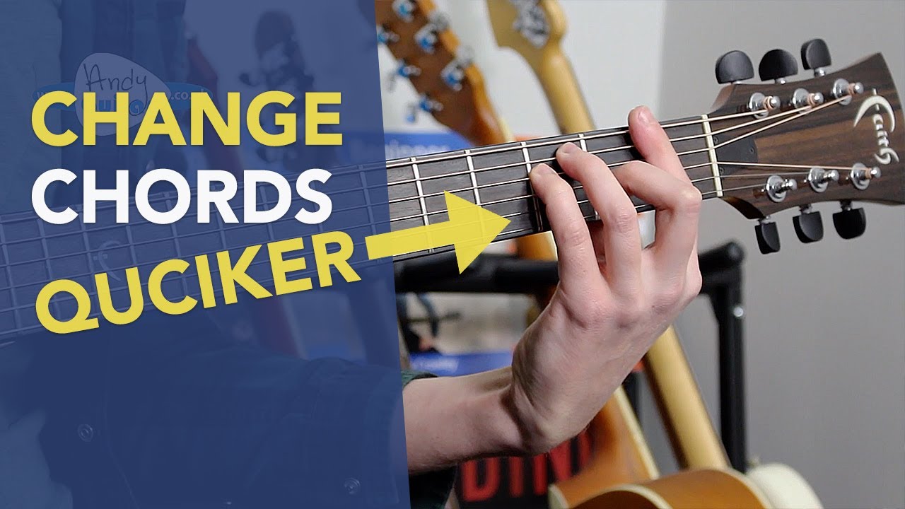 Change Between Barre Chords and Open Chords EASILY on Guitar