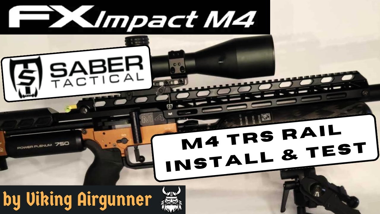 SABER TACTICAL TRS Rail Test | FX IMPACT M4 Series pt. 8