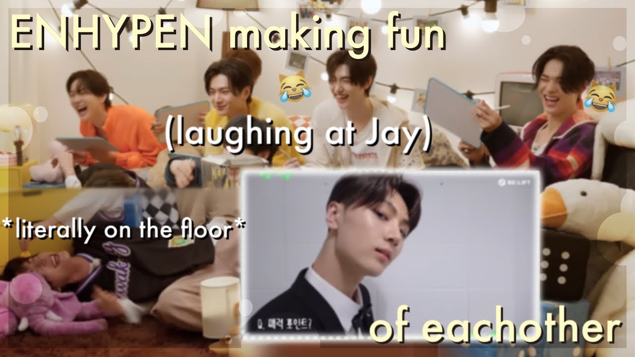 ENHYPEN making fun of eachother (funny moments)