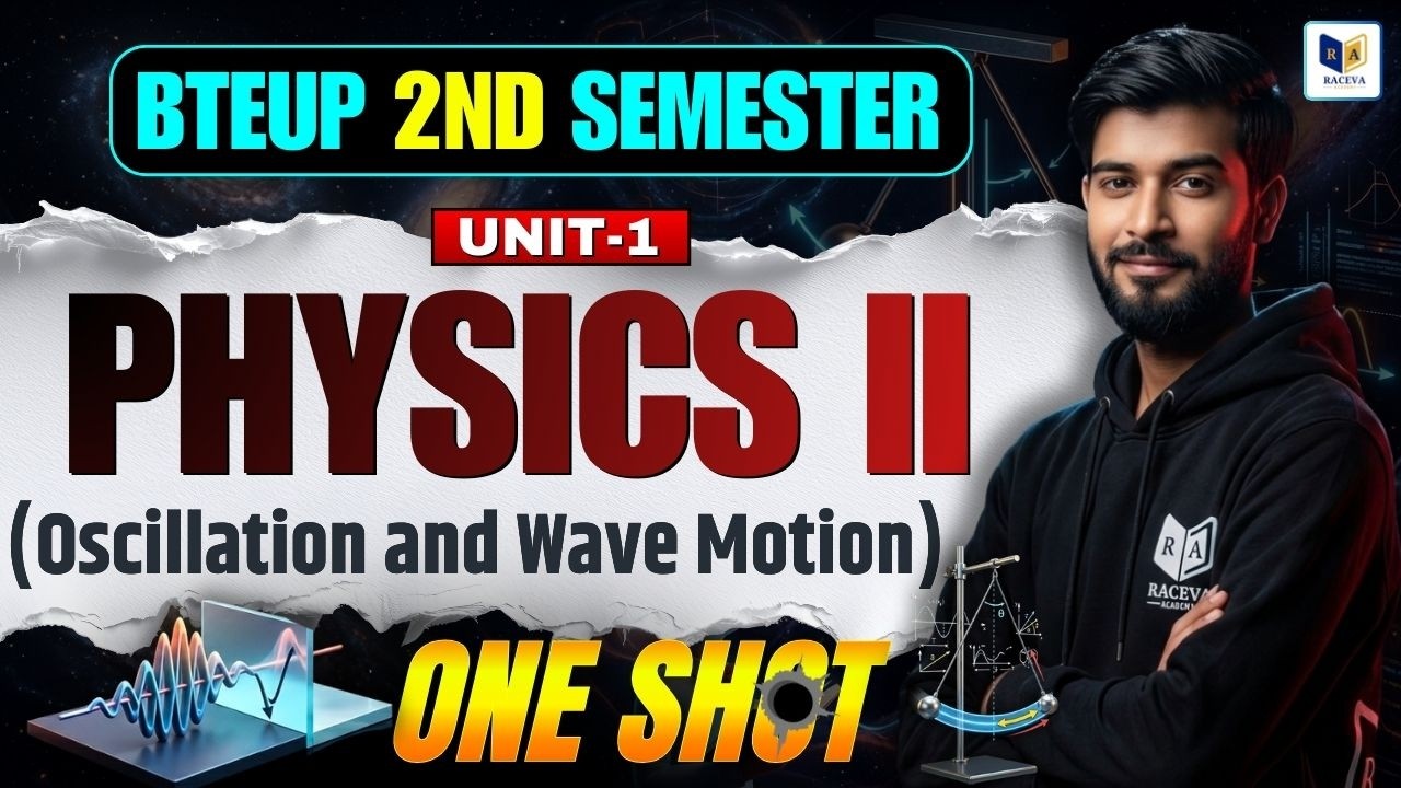 Physics 2 One Shot BTEUP | Oscillation and Wave Motion Explained in Hindi | Polytechnic Classes