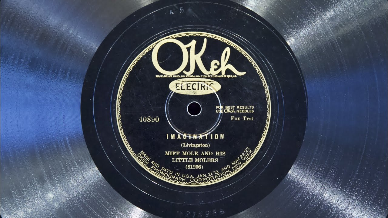 Imagination • Miff Mole and His Little Molers (EMG Mark Xb Oversize Gramophone)