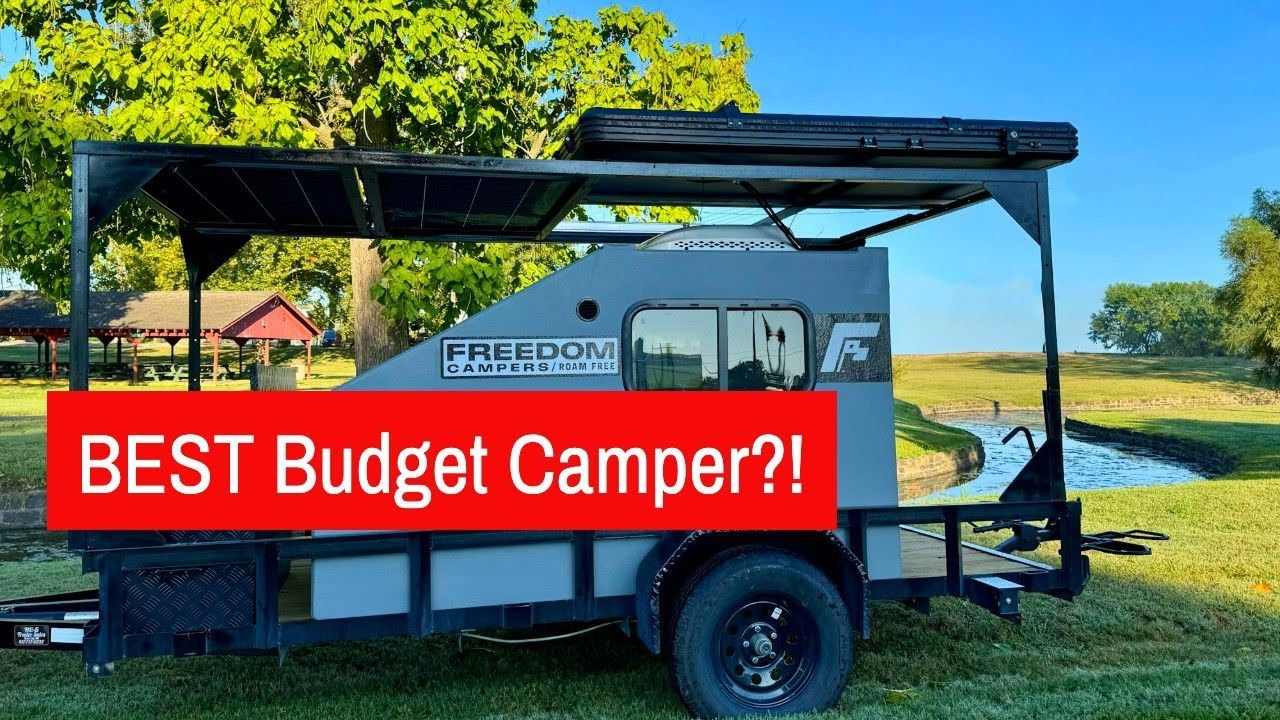 Обзор Freedom Campers | Сделано в США. Доступный модульный кемпер?!