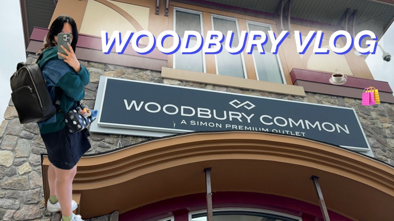 Woodbury Commons Vlog: july 4th sales, woodbury bus experience, his and hers haul, outlet tips