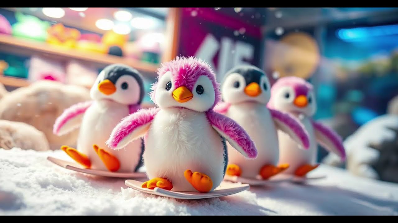 Sevimli Penguenler Şarkısı Müzikli Çocuk Videoları