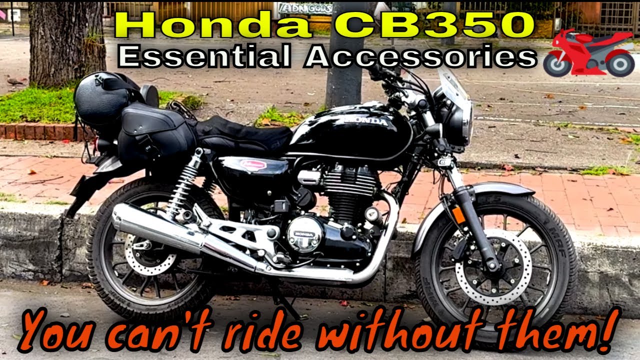 Accesorios Importantes para la Honda CB350 ¡No puedes salir sin ellos!